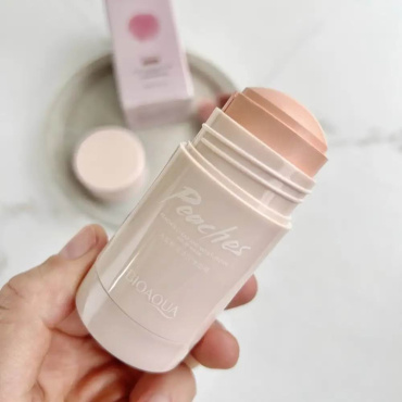 Маска-стик BIOAQUA Peaches Clear And Moisturizing Solid Mask для очищения лица с персиком 40 г фото 4