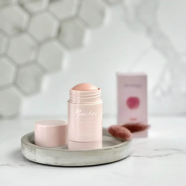 Маска-стик BIOAQUA Peaches Clear And Moisturizing Solid Mask для очищения лица с персиком 40 г фото 5
