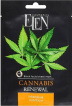 Маска для лица ELEN cosmetics Cannabis интенсивное питание тканевая 25 мл фото 1