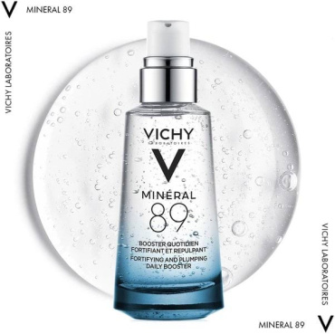 Гель-бустер Vichy Mineral 89 для укрепления защитного барьера и увлажнения кожи лица 50 мл фото 4
