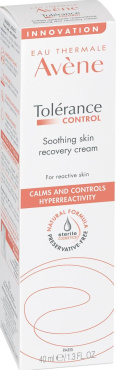 Бальзам заспокійливий Avene Tolerance Control для чутливої реактивної шкіри 40 мл фото 2