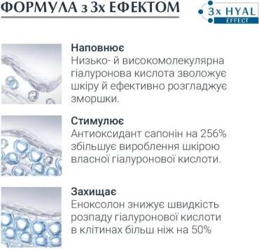 Крем для обличчя Eucerin Hyaluron-Filler SPF 30 проти зморшок 50 мл фото 2