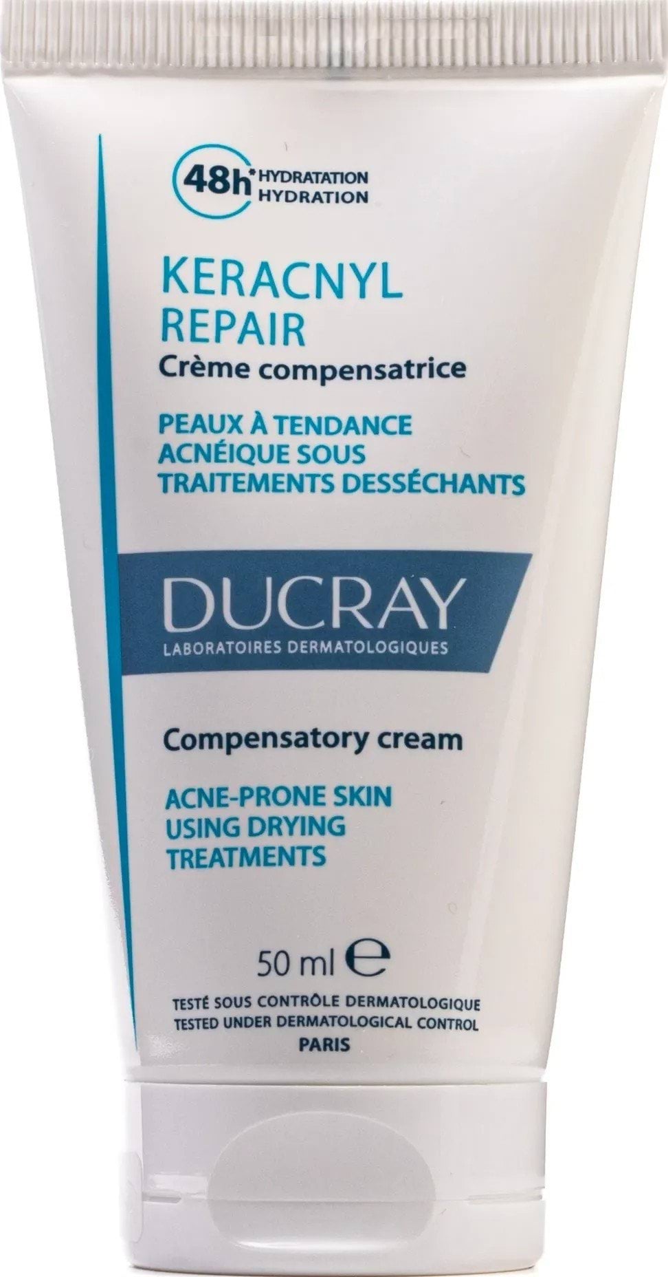 Крем для обличчя Ducray Keracnyl Repair відновлювальний 50 мл 1