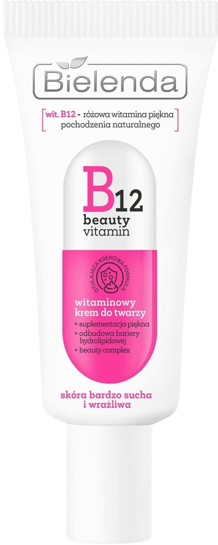 Крем для обличчя Bielenda B12 Beauty Vitamin вітамінний 50 мл 2