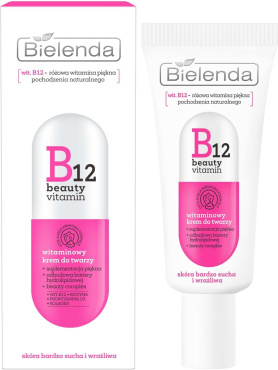 Крем для лица Bielenda B12 Beauty Vitamin витаминный 50 мл