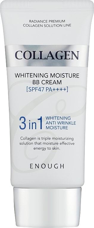 Крем для обличчя Enough CollagenW ВВ освітлюючий 3в1 SPF47, 50 мл 1