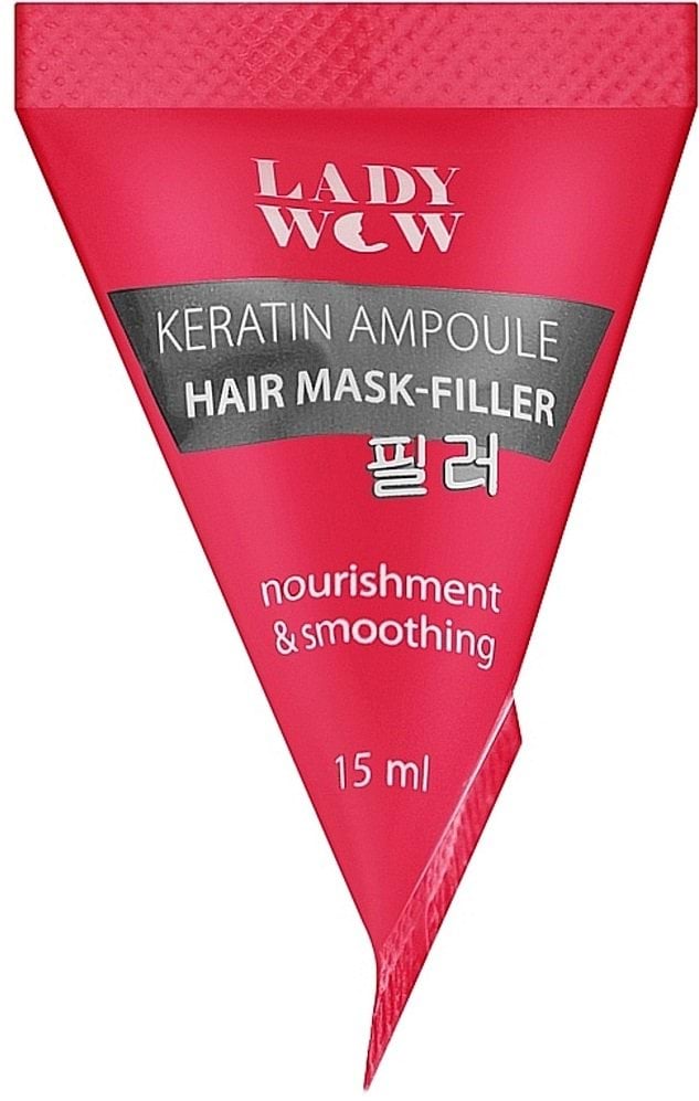 LADY WOW Маска-філер для волосся Keratin Ampoule, 15мл