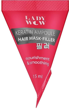 Маска-филлер для волос Lady Wow Keratin Ampoule 15 мл фото 1