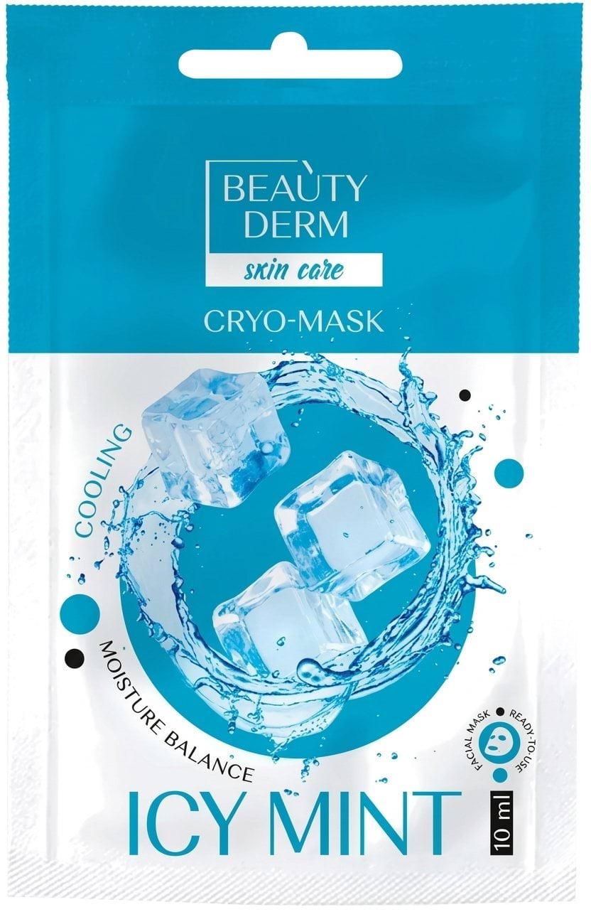 Кріо-маска для обличчя Beauty Derm icy mint 10 мл 3