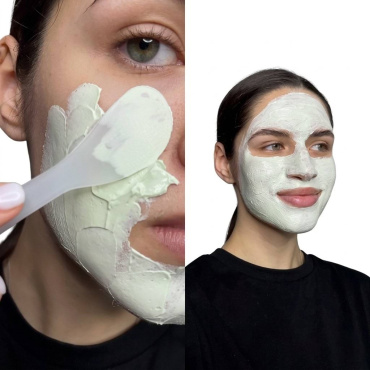 Лифтинг-маска для лица Hollyskin Artichoke Skin Perfecting Mask охлаждающая против отёков 10 г фото 2