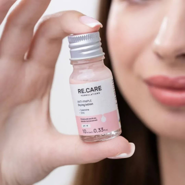 Средство для лица RE.CARE Anti-Pimple Drying Lotion от прыщей подсушивающий локальный 10 мл фото 1