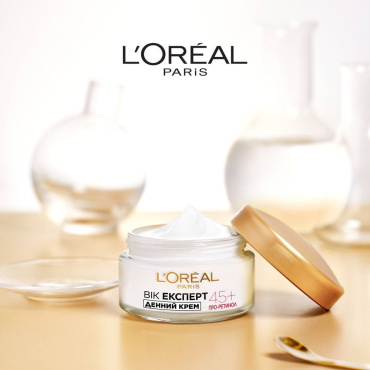 Антивіковий крем для обличчя L'Oréal Paris Skin Експерт 45+ денний 50 мл фото 3
