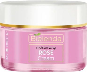 Крем для обличчя Bielenda Rose Care зволожуючий із рожевим маслом день/ніч 50 мл