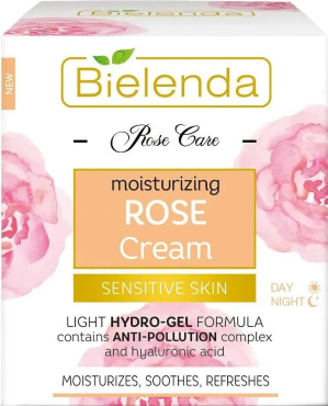 Крем для обличчя Bielenda Rose Care зволожуючий із рожевим маслом день/ніч 50 мл фото 2