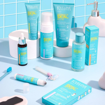 Тоник для лица Eveline Cosmetics Perfect Skin Acne себорегуляция и сужение пор 200 мл фото 8