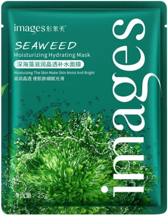 Маска тканинна для обличчя IMAGES з екстрактом морських водоростей Seaweed, 25г 2