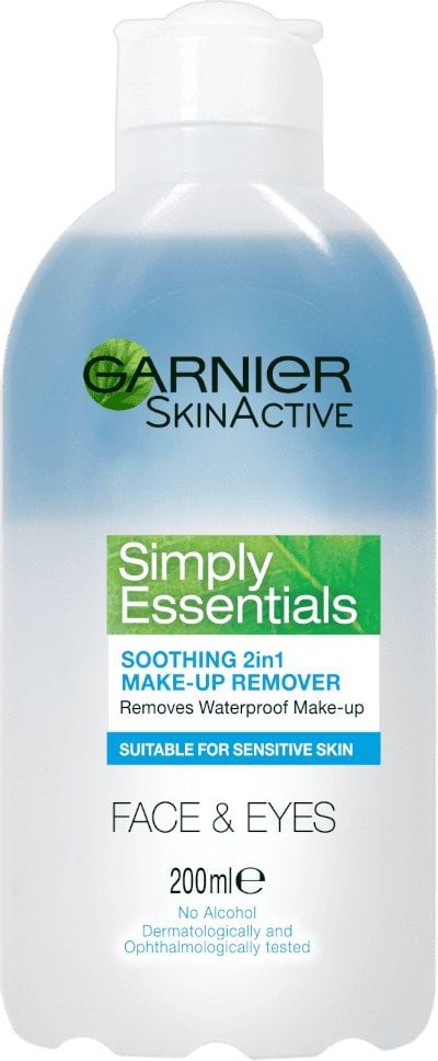 Засіб для зняття макіяжу Garnier Skin Naturals Основний догляд 2 в 1, 200 мл