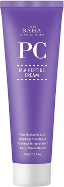 Зволожуючий крем для обличчя проти зморшок Cos De Baha MA Peptide Cream 45 мл