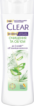 Шампунь проти лупи CLEAR очищення та об'єм 350 мл фото 1