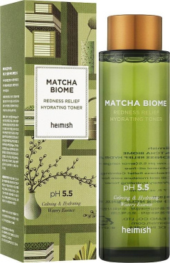 Тонер для обличчя Heimish Matcha Biome Redness Relief Hydrating Toner 150 мл фото 1