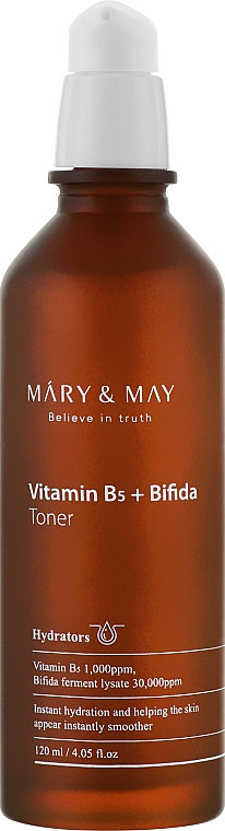 Тонер для обличчя Mary & May B5 Vitamine B5 + Bifida Toner з біфідобактеріями 120 мл 2