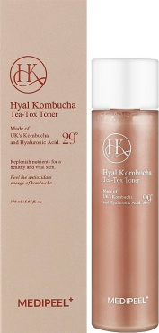 Тонер для обличчя Medi-Peel Hyal Kombucha Tea-Tox з комбучею та гіалуроновою кислотою 150 мл фото 1