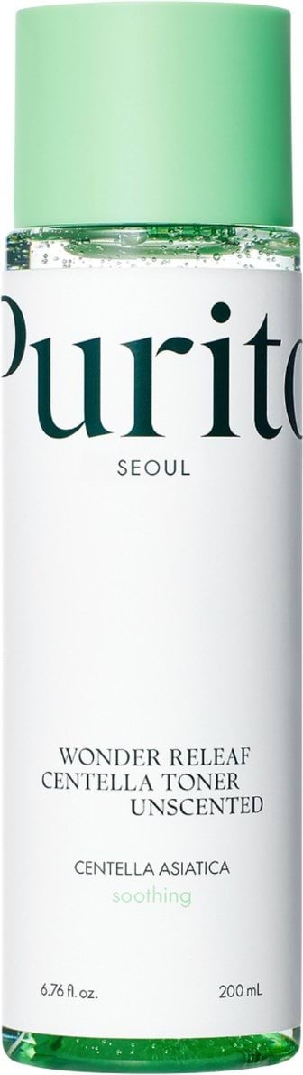 Тонер для обличчя Purito Seoul Wonder Releaf Centella Toner Unscented заспокійливий 200 мл 1