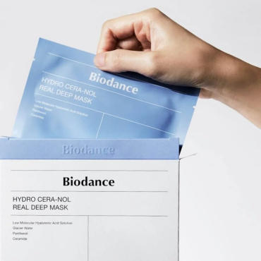 Гидрогелевая маска Biodance Hydro Cera-Nol Real Deep Mask 1 шт. фото 1