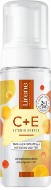 Пінка для вмивання Lirene C + E Vitamin Energy зволожуюча 150 мл