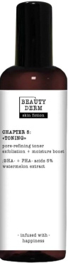 Тонер для обличчя Beauty Derm Skin Fiction з BHA-, PHA-кислотами та кавуном 200 мл фото 6