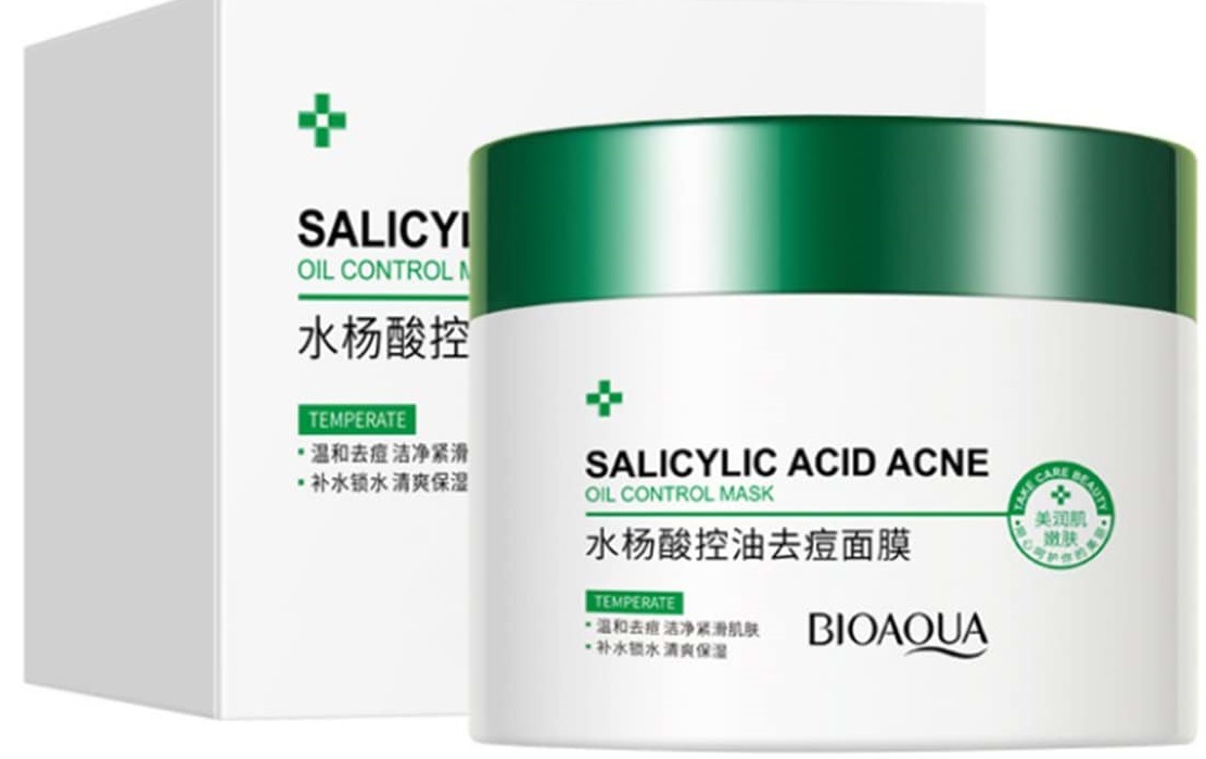Маска для обличчя BIOAQUA нічна із саліциловою кислотою 120 мл 12