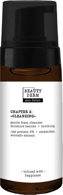 Пінка для вмивання Beauty derm skin fiction ніжна  з протеїнами вівса та церамідами 150 мл 5