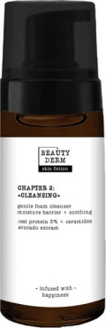 Пенка для умывания Beauty derm skin fiction нежная с протеинами овса и керамидами 150 мл фото 4