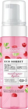 Пенка для умывания Bielenda мицеллярная Малина Eco Sorbet 150 мл