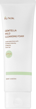 Пенка для умывания IUNIK Centella Mild Cleansing Foam мягкая очищающая с центеллой 120 мл фото 4