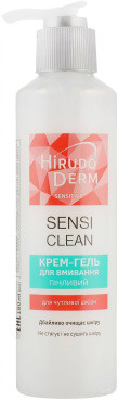 Крем-гель для вмивання HIRUDO DERM Sensi Clean для чутливої шкіри 180 мл