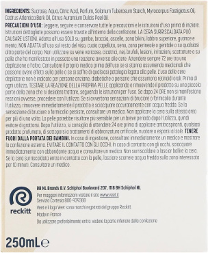 Теплий віск для депіляції Veet Salon з ефірними оліями з багаторазовими смужками 250 мл фото 5