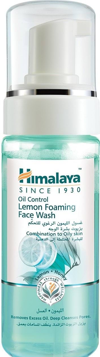 Пінка для вмивання Himalaya Herbals для проблемної шкіри контроль блиску з лимоном 150 мл 1