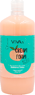 Крем-пена для ванны VIVAfruts с экстрактом персика 1000 мл
