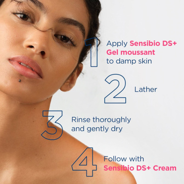 Гель для вмивання BIODERMA Sensibio DS+ Soothing Purifying Cleansing Gel очищувальний 200 мл фото 4