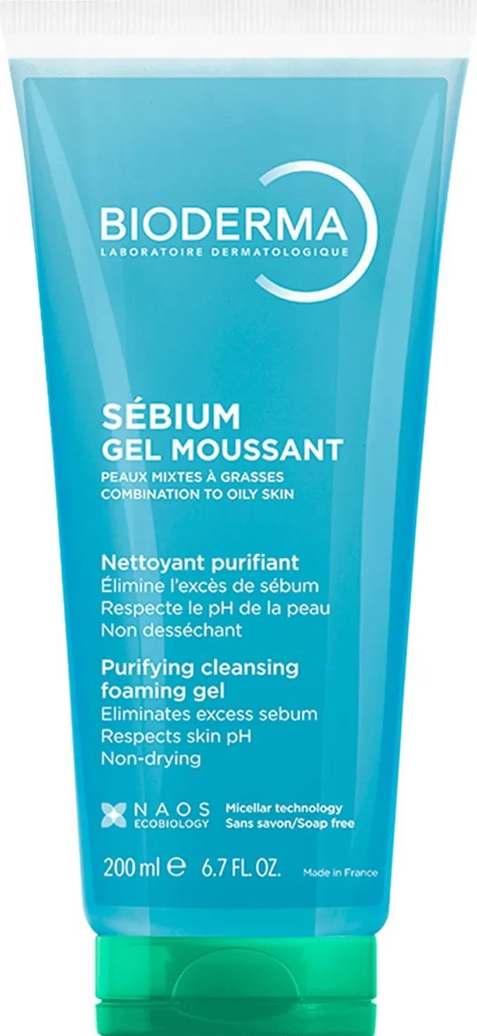 Гель для вмивання BIODERMA для підліткової проблемної шкіри Sebium 100 мл 1