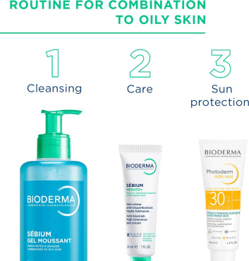 Гель для умывания BIODERMA Sebium для подростковой проблемной кожи 100 мл фото 5