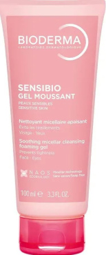Гель для вмивання Bioderma Gel Moussant Sensibio очищуючий 100 мл