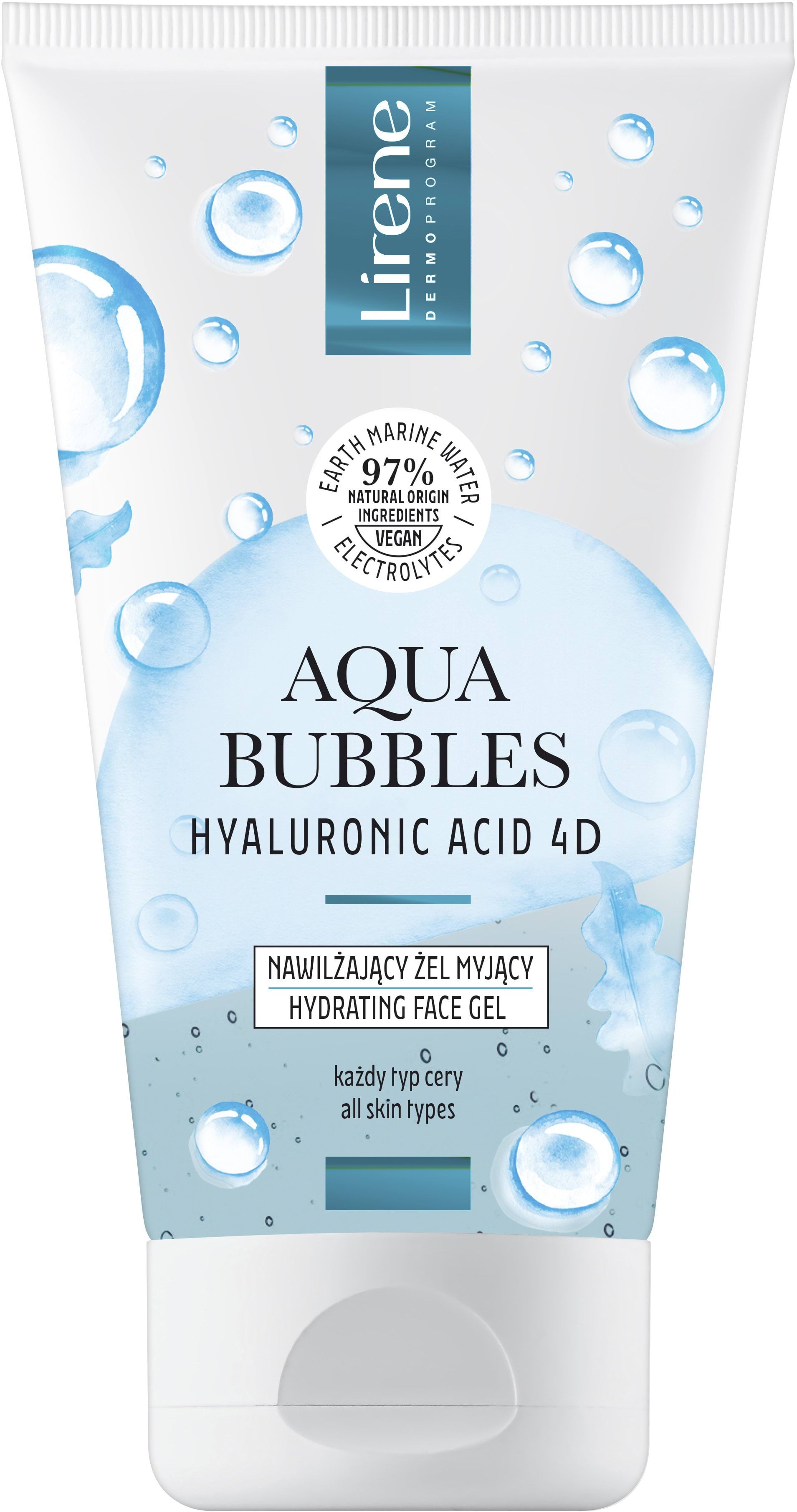Гель для вмивання Lirene Aqua Bubbles очищуючий 150 мл