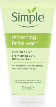 Гель для умывания SIMPLE Kind To Skin освежающий 150 мл