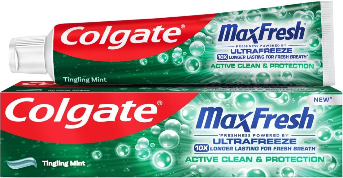 Зубна паста Colgate Max Fresh Активний захист та чистота 75 мл