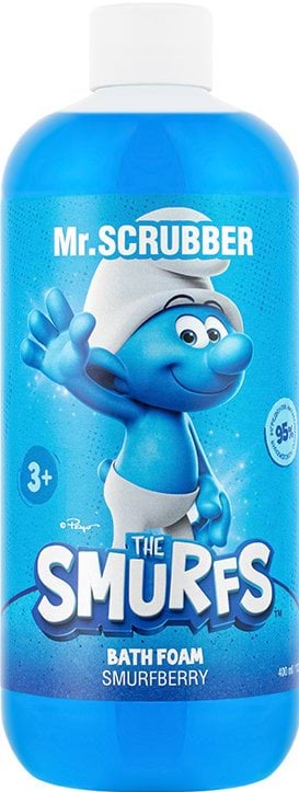 Mr.Scrubber піна для ванни дитяча The Smurfs Smurfberry, 400мл