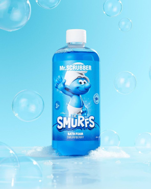 Детская пена для ванны Mr.Scrubber The Smurfs Smurfberry 400 мл фото 2