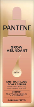 Сыворотка для кожи головы Pantene Pro-V Grow Abundant Роскошь и Рост против выпадения волос 60 мл