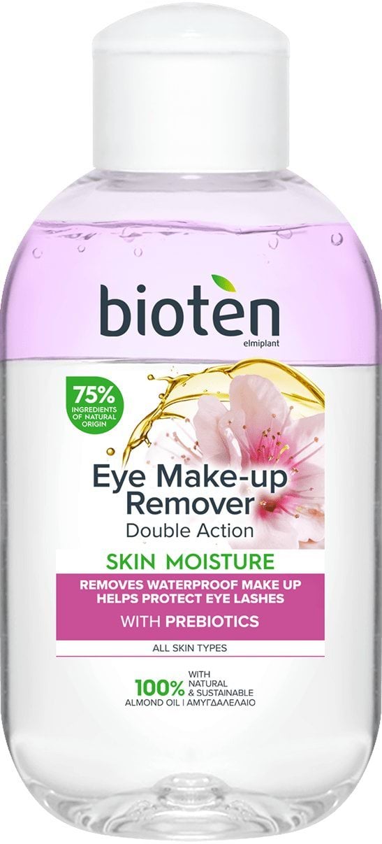 Міцелярна вода BIOTEN Skin Moisture двофазний засіб для зняття макіяжу з очей 125 мл 1